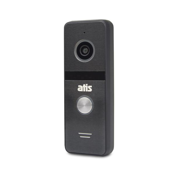 Комплект видеодомофона ATIS AD-1070FHD/T Black с поддержкой Tuya Smart + AT-400HD Black 1125924 фото